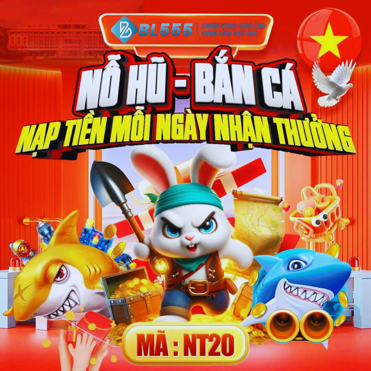 Tuyệt Vời Hơn & Bùng Nổ Quà Tặng bl555.site